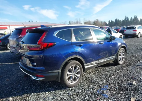 2022 Honda Cr-V Hybrid Touring из США, поврежденный, VIN 5J6RT6H94NL055894